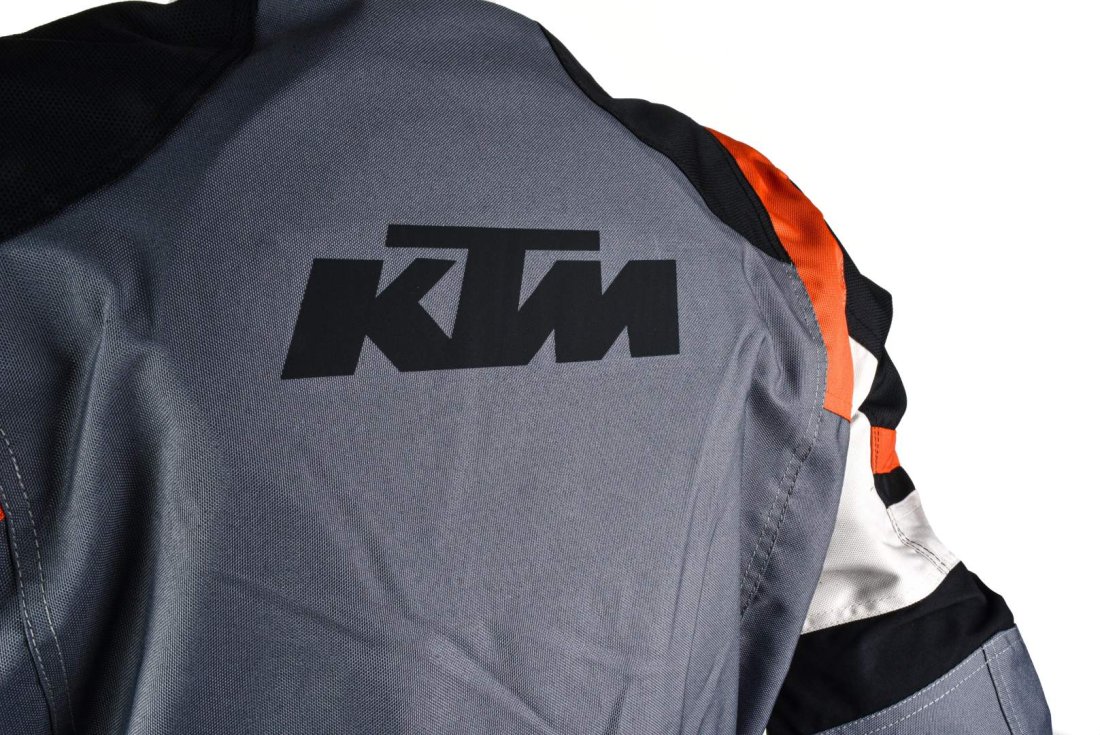 Куртка мото KTM #7 grey (текстиль) (M)