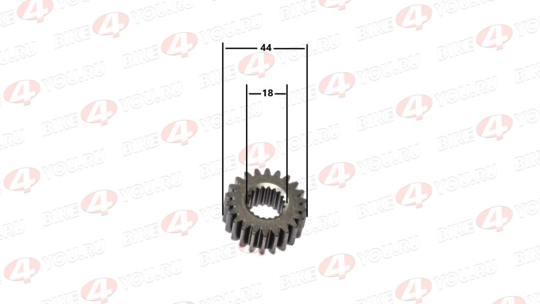 Шестерня коленвала ведущая 170MM-2 (CB250) water, 4V, ZS