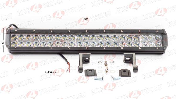 Фара 120w 40x3w LED балка