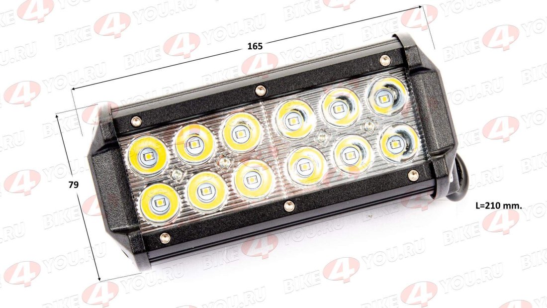 Фара 36W-C 6x2x3w LED