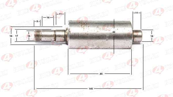 Вал балансирный 167FML-3 (CG200D-B)