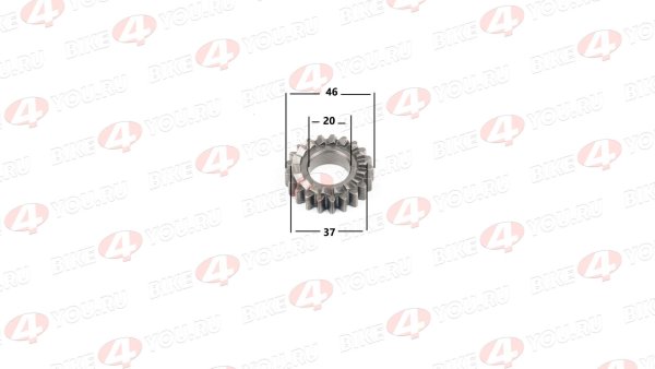 Шестерня вала кикстартера 152FMH,154FMI 110-125см3