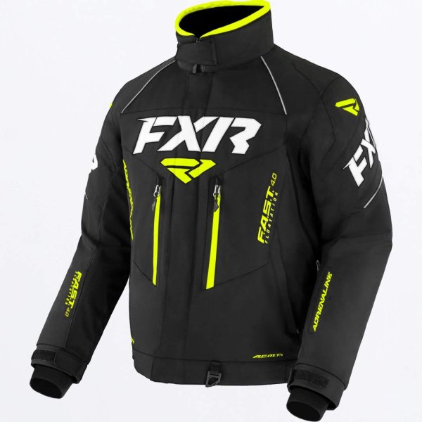 Куртка для снегохода FXR Adrenaline #1 black (текстиль) (XL)